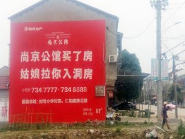 会东墙体广告在乡镇、农村市场的媒体优势