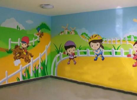 会东幼儿园墙体彩绘制作流程及注意事项