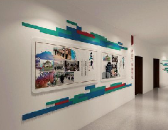 会东企业文化墙用什么材料好？