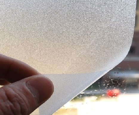 会东玻璃门外面粘广告用什么材料好？